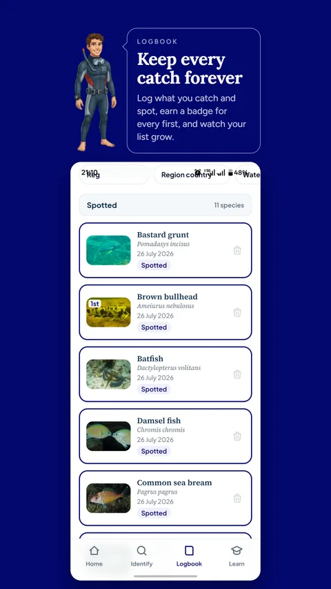 Your logbook